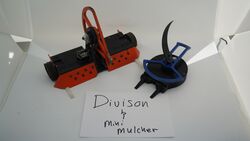 Division and antweight Mini Mulcher in November 2020