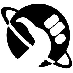 Logo from The Hitchhiker's Guide to the Galaxy, unknown origin