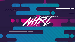 NHRL blobs logo, May 2021
