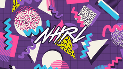 90s-style NHRL wallpaper, March 2021