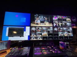 NHRL video wall, December 2020