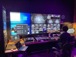 NHRL's video production suite, November 2020