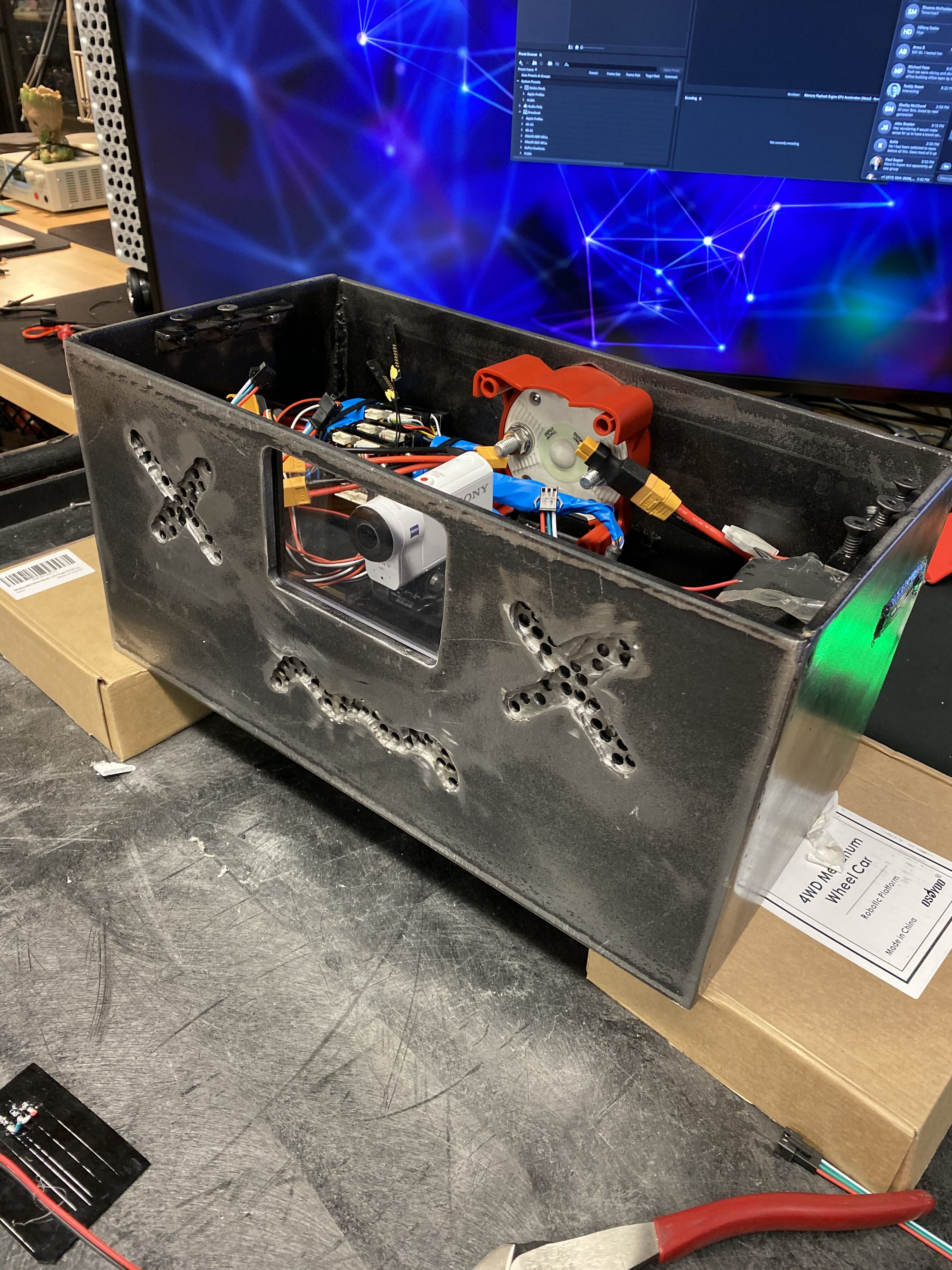 Brett's switch from the front inside