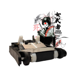 Onna-musha with art, October 2023