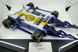 Thunder Snow, a robot of unknown weight class for which no stats exist