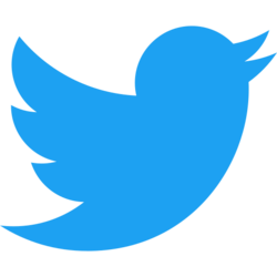 Logo of Twitter, now known as X